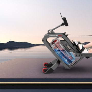 新品发布丨美国汉臣HR W8Eco划船机，用斜桶定义划船机！